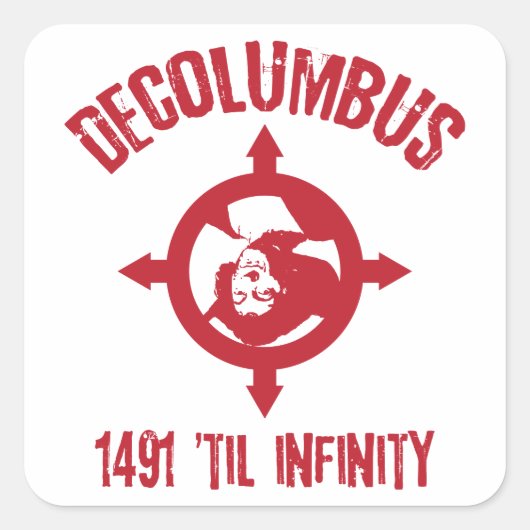 Stickers Decolumbus 1491 Til Infinity (Devant)