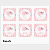 Stickers Décor Ballerina Baignoire fille Douche (Feuille)