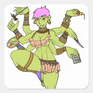 Stickers déesse Kazuzu