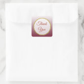 Stickers Dégradé et Merci d'or de Bourgogne (Sac)