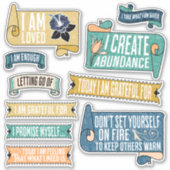 Stickers Demande de journalisation (Vert et Bleu) (Devant)