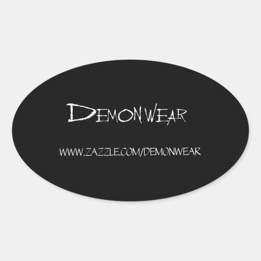 Stickers DemonWear Promo 2 (Devant)