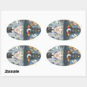 STICKERS déplaisants, YEUX MAL, HABIL, VAMPIRE (Feuille)