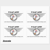 Stickers Derby Roller SCRJ (Feuille)