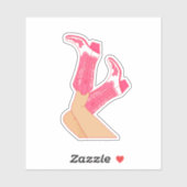 Stickers dernier Disco Rodeo Bachelorette (Feuille)