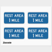 Stickers des panneaux de la zone de repos (Feuille)
