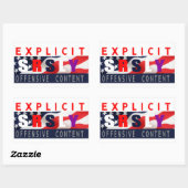 Stickers Design 1 de Murica Srsly (Feuille)