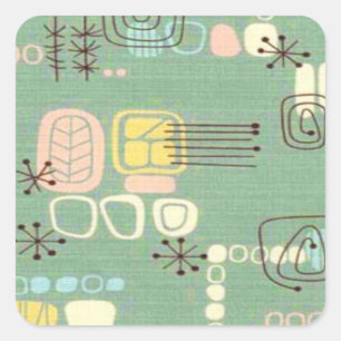 Stickers Design Graphique Moderne Du Milieu Du Siè