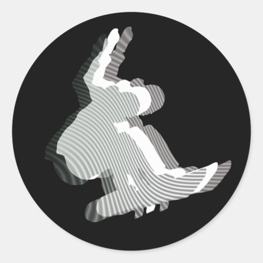 Stickers Design Logo Snowboard (Devant)