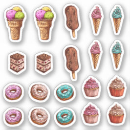 Stickers dessert