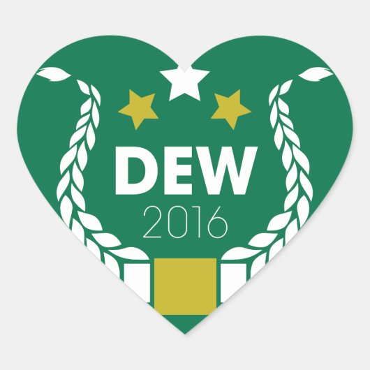 Stickers Dewey - <3 (Devant)