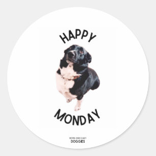 Stickers Dexter "Happy Monday"