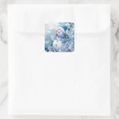 Stickers d'hiver bleu (Sac)