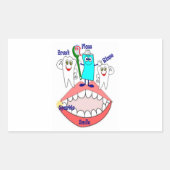 Stickers d'hygiène dentaire (Devant)