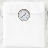 Stickers Dial du compteur de pression ronde (Sac)
