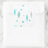Stickers Diamant Turquoise Retro & Starburst (Sac)