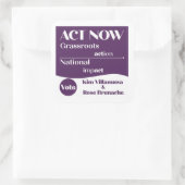 Stickers die het Kim-Roos-team ondersteunen (Tas)