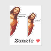 Stickers die ik zag Jezus (Vel)