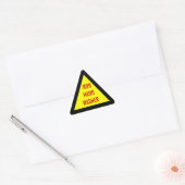 Stickers die waarschuwen voor niet-handwas (Envelop)