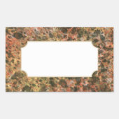 Stickers d'impression en marbre Brown classique (Devant)