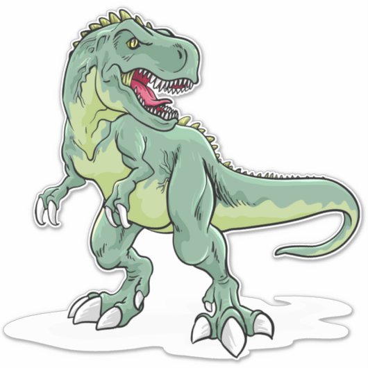 Stickers Dinosaure (Devant)