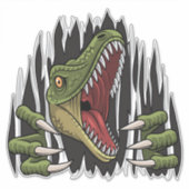 Stickers Dinosaure (Devant)