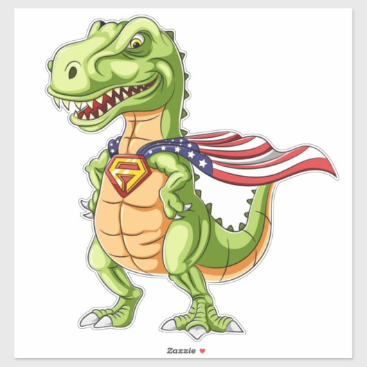 Stickers Dinosaure (Feuille)