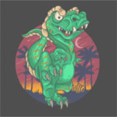 Stickers Dinosaure (Devant)