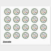 Stickers Dinosaure Anniversaire pour Faveurs ou En (Feuille)
