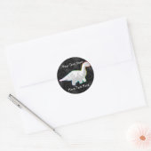 Stickers Dinosaure Blanc Arboré (Enveloppe)