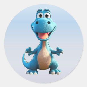 Stickers Dinosaure mignon