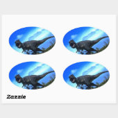 stickers dinosaures III (Feuille)