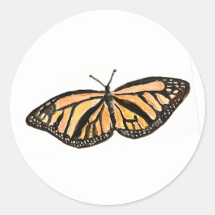 Stickers d'insectes de peinture papillon