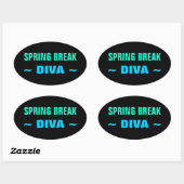 stickers DIVA PAIN DE PRINTEMPS (4, ovale) (Feuille)