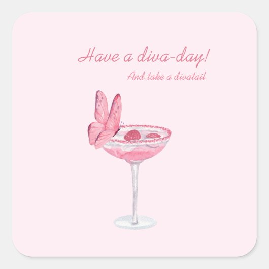 stickers Diva pour la divas totale! (Devant)