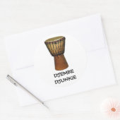 stickers DJEMBE DJUNKIE (Enveloppe)