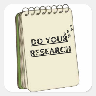 stickers "Doe je onderzoek"