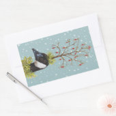 stickers d'oie de Noël Canada (Enveloppe)