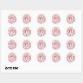 stickers Donut (Feuille)