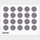 Stickers Doodle Heart (Feuille)