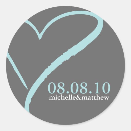 Stickers Doodle Heart (Devant)