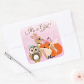 Stickers Douche pour bébé à thème Woodland (Enveloppe)