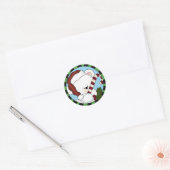 Stickers d'ours de Père Noël (Enveloppe)