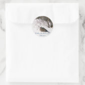 Stickers Dove in the Snow Scripture (Sac)