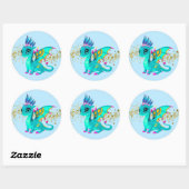 Stickers Dragon (Feuille)