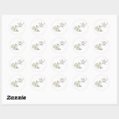 Stickers Dragon Coeur (Feuille)