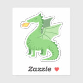 Stickers & Dragon Étiquette (Feuille)