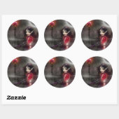 Stickers Dragon Fairy Stone Lightning (Feuille)