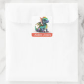 stickers dragon personnalisées colorés (Sac)