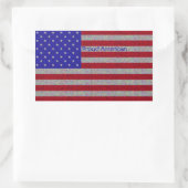 Stickers Drapeau Américain (Sac)